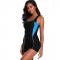 Women's One Piece Swimsuits Boyleg Sports Swimwear