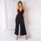 Sexy V Neck Backless Sleeveless Jumpsuit