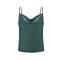Summer Plus Size Women Silk Satin Blouse Sleeveless With Suspenders Vest Top Tee Autumn Outfit Casual Shirt Ladies Cloth