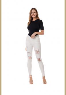 Women Denim Jeans Wash Broken Trousers Hot Sexy Slim Jeans For Woman Eur US Size Women Pants