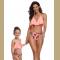 Womens Girls Bikini Swimsuits Two Piece Bathing Suit Monther and Daughter Sets