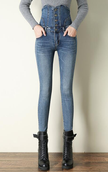 Womens Jeans High Wa...