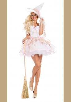 White Magic Witch Costume