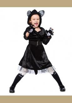New Children Girls Black Cat Kids Animal Halloween Cosplay Costumes Carnival Party Supplies Costume Halloween Christmas 