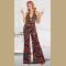 1960s Adult Hippie Hottie One-piece Groovy Dancing Flared Jumpsuit Halloween Costume