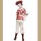 Women's Harlequin Scary Clown Cosplay Halloween Costume 