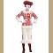 Women's Harlequin Scary Clown Cosplay Halloween Costume 