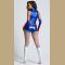 Women's Exclusive Sexy Halloween Deluxe Crime Crusader Superhero Costume