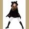 Halloween costumes children's girls bats cosplay costumes fancy dance party wear