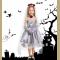 Ghostly Girl Bride Costume Cemetery Bride Costume Halloween Girl Costume