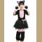 Pink Black Cat Dress Suit Halloween Carnival Party Cosplay Animal Costume