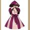 Cat Cosplay Costume Dress Hot  Wonderland Costume for Girls Party Performance Child Purple Clothes