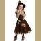 Pumpkin Cosplay Costume Children Girl Halloween Carnival Party Cosplay Amazing Fancy Dress Up Dress