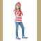 Red Stripe children costume set