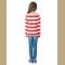 Red Stripe children costume set