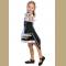Black & White Cute Maid Costume Kids Sexy Cosplay Costumes Children Halloween Outfits Girl Fancy Dress Carnival Uniform