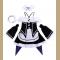 Black & White Cute Maid Costume Kids Sexy Cosplay Costumes Children Halloween Outfits Girl Fancy Dress Carnival Uniform