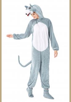 Unisex Funny Animal Circus Bodysuit Cosplay Pajama Halloween Costume