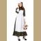 Traditional Housemaid Long Dress Adult Cosplay Party Costume