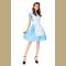 3ps Adorable Light blue Wonderland Dress Cosplay Theatrical Fancy Costume