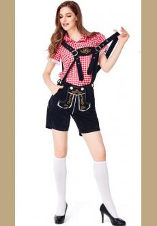 Oktoberfest Beer Outfits Dirndl Women's Blouse Dress Pants Bavarian Costume