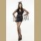 Halloween Bat Costume Women Lace Bat Wing Shrug With stocking,the stocking is not include.