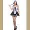 Women Lady Sexy Black White Waitress Cosplay Costume Bar Nightclub Dance Costumes Party Maid Dress