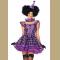 Women's 3 Piece Pretty Parisian Clown Costume