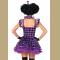 Women's 3 Piece Pretty Parisian Clown Costume