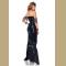 Sexy Dark Mermaid Queen Fishtail Dress Fairytale Cosplay Halloween Costume