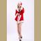 Santa Claus Costume for Adults Women Sexy Christmas Dress Costumes Red Christmas Clothes Night Club Christmas Carnival D