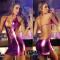 Sexy Lingerie, Women Patent Leather Deep V Hot Girl Nightclub Uniform