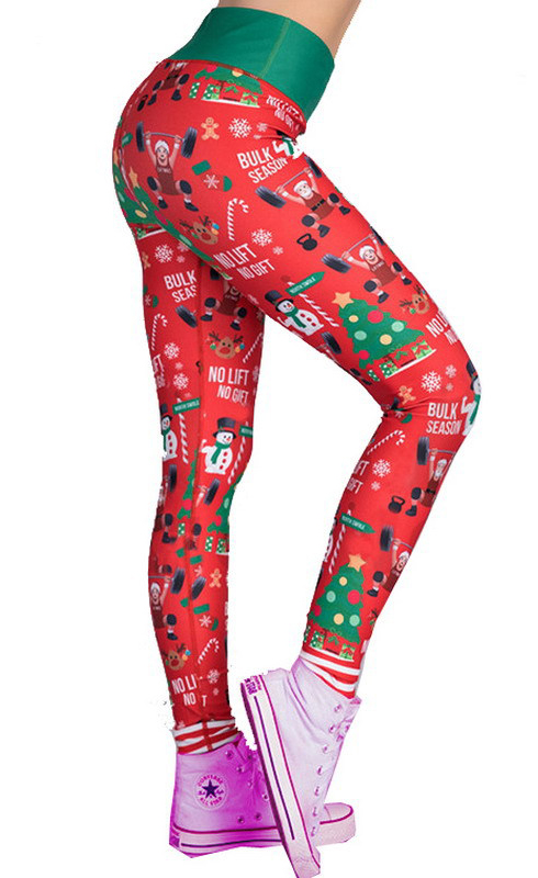 Christmas Leggings W...