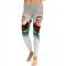 Women's Santa Claus 3D printed leggings