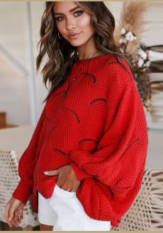 2019 NEW Autumn Bohemian Style  Neck Sweater