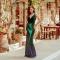 Party Dress Fashion Stitching Sequin Evening Fishtail