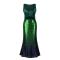 Party Dress Fashion Stitching Sequin Evening Fishtail