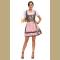 Plus Size Women's German Dirndl Dress Traditional Bavarian Beer Girl Oktoberfest Costumes