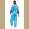 Women's 2 Pc Awesome 80s Ski Suit Costume