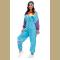 Women's 2 Pc Awesome 80s Ski Suit Costume