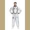 Halloween Silver Pilot Astronaut Alien Spaceman Cosplay Costume Carnival Party Couple One Piece Jumpsuit