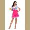 Women's German Dirndl Dress Costumes for Bavarian Oktoberfest Carnival Halloween