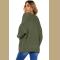 Green Chunky Wide Long Sleeve Knit Cardigan