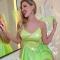 Beauty  Neverland Fairy Tinkerbell Costume  Sexy Fairy Costume for Party Halloween Includes Dress, wings