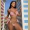Womens Solid Color Push Up Female Beach SwimWear Bathing Suits Brazilian Bikini
