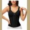Women's Shapewear Corset Tank Top with Front Zipper