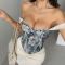 Women's Shapewear Corset Tank Top with Front Zipper